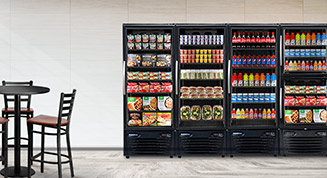 Due North micro market commercial refrigerators